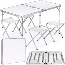 stol-rozkladany-z-krzeslami-x4-bialy-ogrodowy-bankietowy-turystyczny-120cm