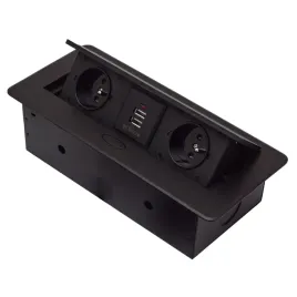 gniazdo-chowane-w-blat-usb-nablatowe-podwojne-czarne-przedluzacz-gniazdko