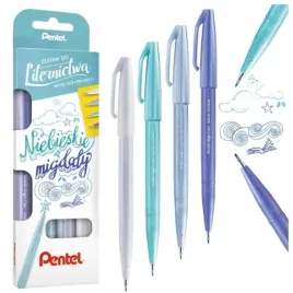 zestaw-4-pisakow-pedzelkow-ses15c-brush-sign-pen-niebieskie-migdaly