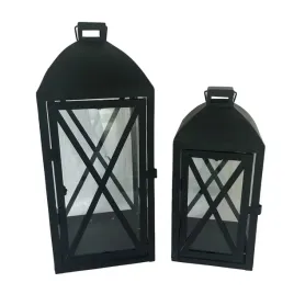 latarenki-lampiony-latarnie-altom-design-metalowe-czarne-29-38-cm-2-sztuki