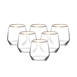 szklanki-do-drinkow-napojow-wody-altom-design-rubin-gold-370ml-komplet-6szt