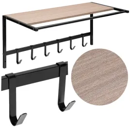 wieszak-na-ubrania-kurtki-scienny-z-polka-hak-nowoczesny-loft-regal-czarny