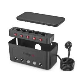 listwa-zasilajaca-organizer-na-przewody-5x-ac-4x-usb-ineox-lzo-1b-czarny