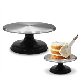 patera-obrotowa-stalowa-30-cm-do-tynkowania-tortu-silikonowa-podstawa