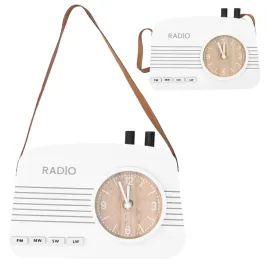radio-z-zegarem-male-biale-na-baterie-analogowy-zegar-styl-retro-kuchenne