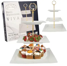 patera-porcelanowa-trzy-poziomy-biel-i-zloto-festa-italia-viva-ciasto-owoce