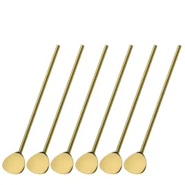 lyzeczki-koktajlowe-ze-slomka-cilio-6-sztuk-20-cm-kolor-zloty