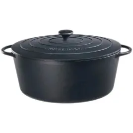 garnek-do-zapiekania-owalny-125-l-kuchenprofi-dlugosc-40-cm-czarny