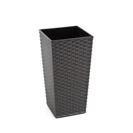 doniczka-donica-oslonka-na-kwiaty-grafit-metalik-25-cm