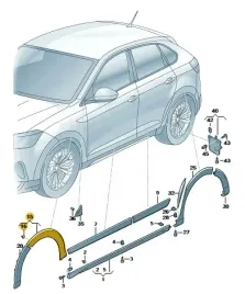 nakladka-krawedzi-nadkola-lewy-czern-vag-oe-2g78547319b9-nowa-oryginalna
