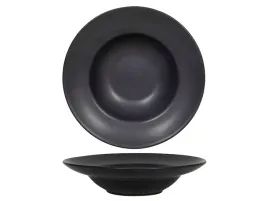 talerz-gleboki-do-zupy-obiadowy-talerz-do-makaronu-czarny-24-cm