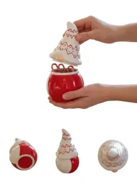 cukiernica-sloik-gnom-czerwono-bialy-95-x-16-cm-porcelana-do-dekoracji
