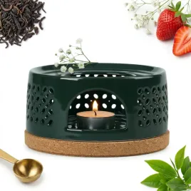 podgrzewacz-ceramiczny-na-swieczki-tea-light-do-herbaty-kawy-zielony