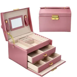 szkatulka-kuferek-na-bizuterie-pojemny-elegancki-pudelko-lusterko-rozowy