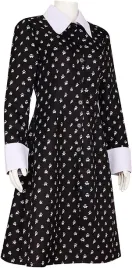 sukienka-wednesday-addams-przebranie-halloween-wzorki-stroj-karnawalowy-m