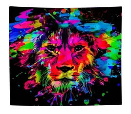 dekoracja-scienna-uv-obraz-fluorescencyjny-gobelin-odblask-150x150cm-lew2