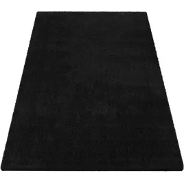 dywan-do-salonu-shaggy-jednokolorowy-czarny-kamel-60x100-cm