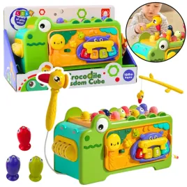kostka-edukacyjna-krokodylek-montessori-z-lowieniem-ryb-i-cymbalkami