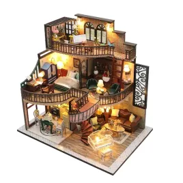 diy-domek-dla-lalek-drewniany-model-3d-led-pietrowy-pawilon-retro-prezent