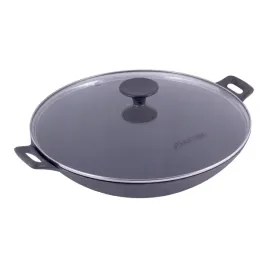 wok-zeliwny-patelnia-gleboka-pokrywa-kamille