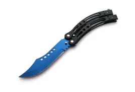 noz-motylek-bsh-bowie-stal-420-granatowy-215mm-n454f