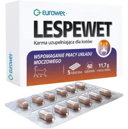 eurowet-lespewet-preparat-dla-kotow-wspierajacy-drogi-moczowe-60tabl
