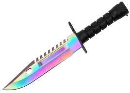 wielki-noz-rambo-bagnet-replika-m9-rainbow-fade-cs-go-adventure-325-cm