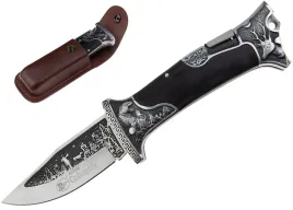 skladany-noz-mysliwski-wild-cat-skorzane-etui-n064aps
