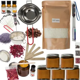 duzy-zestaw-do-robienia-swiec-diy-wosk-sojowy-swieczki-5-sloiczkow