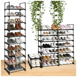 organizer-na-buty-20-par-regal-10-poziomow-czarny-waski-do-przedpokoju-50kg