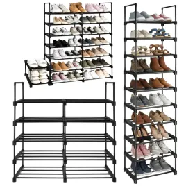 organizer-na-buty-20-par-regal-10-poziomow-czarny-waski-do-przedpokoju-50kg