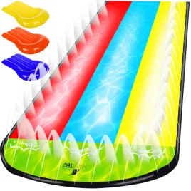 potrojny-tor-slizg-wodny-480x205cm-dla-dzieci-fontanna-3-dmuchane-deski