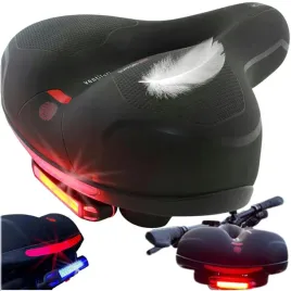 wygodne-siodelko-rowerowe-szerokie-do-roweru-nowy-model-2024-lampka-led