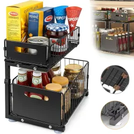 regal-pod-zlew-wysuwany-organizer-kuchenny-metalowy-2-poziomy-loft-stabilny