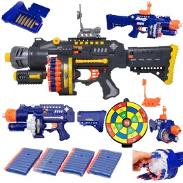 pistolet-na-strzalki-karabin-maszynowy-wyrzytnia-40x-naboje-piankowe-tarcza
