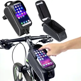 wodoodporna-torba-rowerowa-sakwa-uchwyt-na-telefon-na-rame-rowerowa-schowek