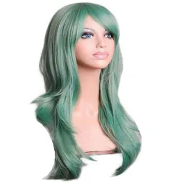 cosplay-peruka-70-cm-dluga-anime-manga-zielona
