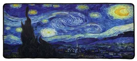podkladka-pod-mysz-van-gogh-gwiazdzista-noc-duza-100x50-gamingowa