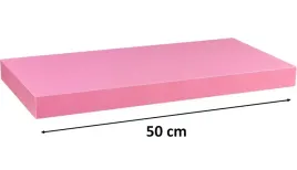rozowa-polka-nascienna-wiszaca-volato-50-cm