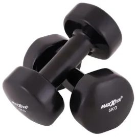 zestaw-hantle-winylowe-2x-50-kg-maxxiva-czarne-ciezarki-fitness-hantelki