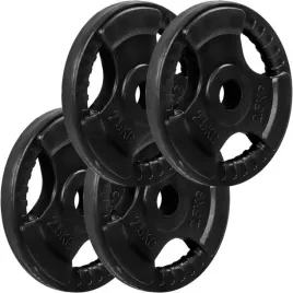obciazenia-4x-25kg-gumowane-talerze-krazki