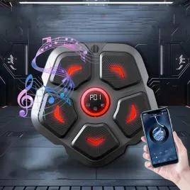 music-boxing-machine-muzyczna-maszyna-do-boksu-sciana-bokserska-rekawice