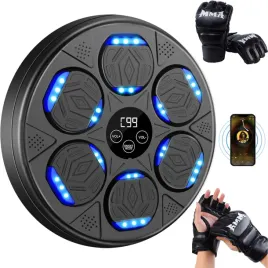 music-boxing-machine-muzyczna-maszyna-do-boksu-sciana-bokserska-rekawice