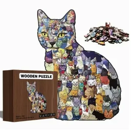 drewniane-puzzle-kot-ukladanka-z-kocimi-dodatkami-ozdoba-idealne-na-prezent