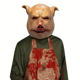 maska-swini-przerazajaca-horror-straszna-rzeznik-halloween-cosplay-kostium
