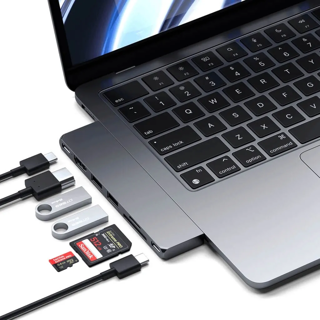 satechi-pro-aluminiowy-hub-2xusb-c-do-macbook-4xusb-hdmi-2xusb-a-microsd-stan-nowy
