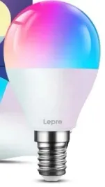 lepro-bp1-ai-wifi-bt-smart-bulb-e14-inteligentne-zarowki-rgb-49w-1szt