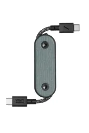 native-union-uniwersalny-kabel-brelok-ladujacy-oplot-usb-c-usb-c-17cm-green