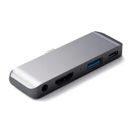 satechi-aluminium-mobile-pro-hub-usb-c-60w-4k-hdmi-usb-a-3-0-jack-port