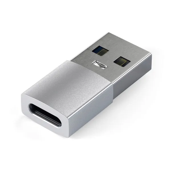 satechi-aluminium-adapter-do-urzadzen-mobilnych-usb-a-usb-c-silver-stan-nowy